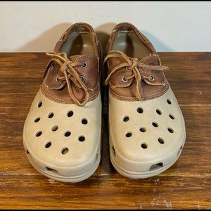 crocs deck shoes